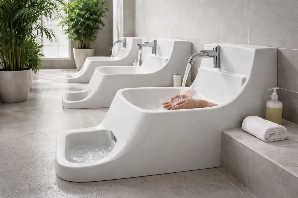 Comment améliorer l'expérience du Wudu avec des lavabos d'ablutions en céramique antibactérienne