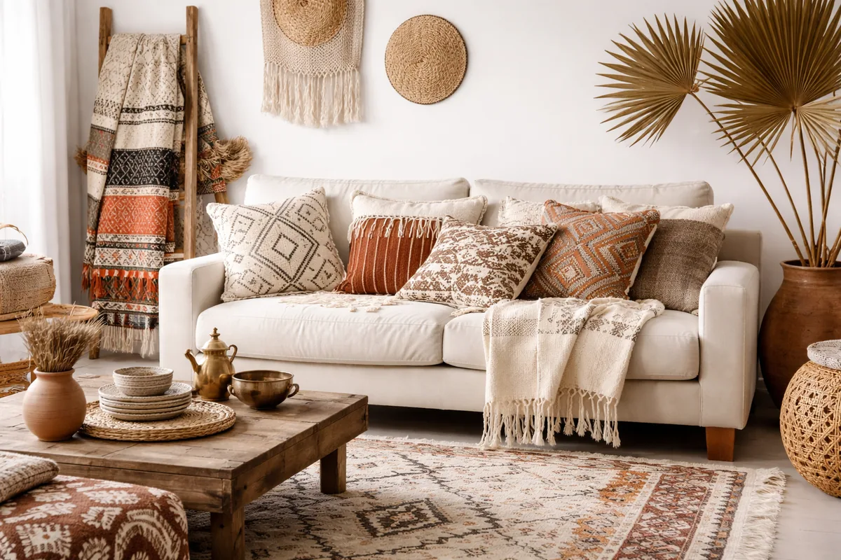 Comment bien choisir des textiles faits main marocains pour la décoration intérieure ?
