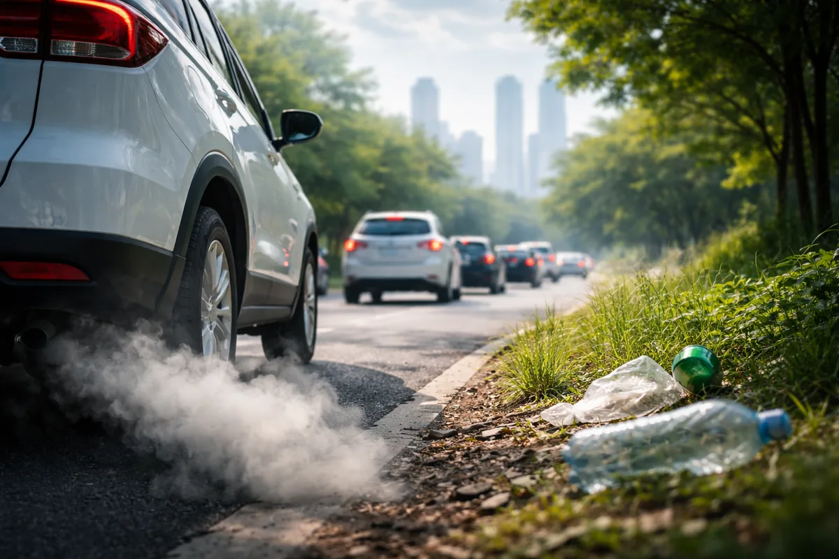 Les conséquences de l'utilisation des véhicules sur l'environnement