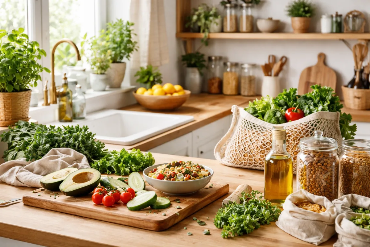 Les essentiels d'une cuisine durable pour un mode de vie équilibré