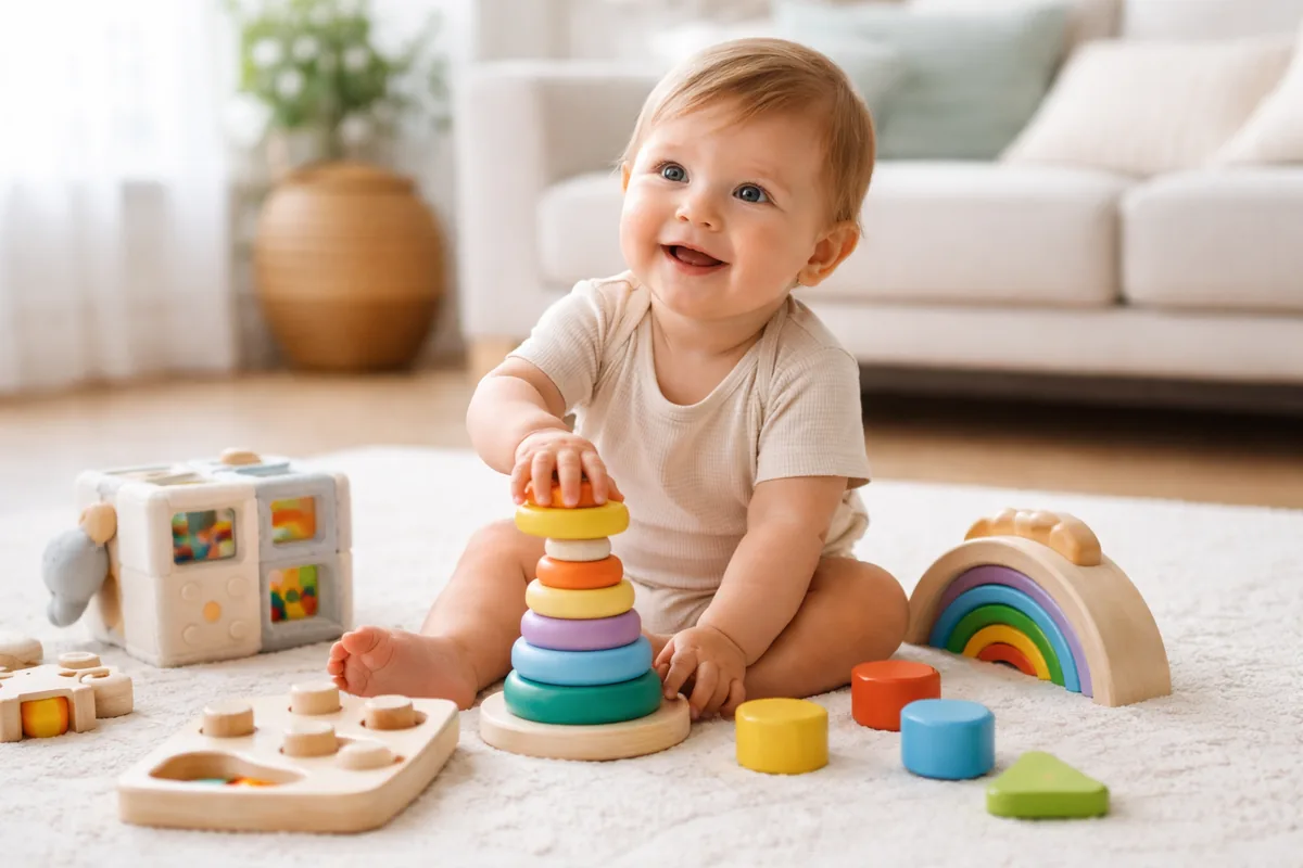 Quels sont les bienfaits des jeux d'éveil pour bébé